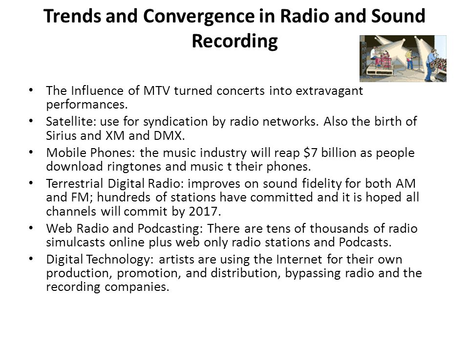 radio and music how the introduction of the radio has changed the listeners taste